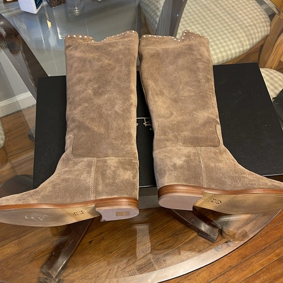 Authentic Italian leather boots bought in Italy & flown back to the US. Size 8.5 - Picture 3 of 7